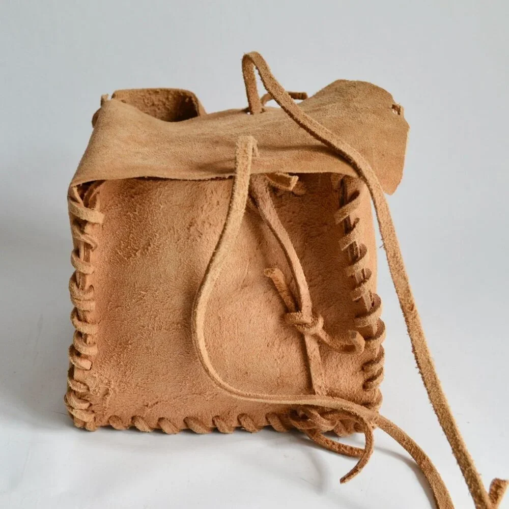 Vintage Handmade Camera Bag *Fits a Polaroid*